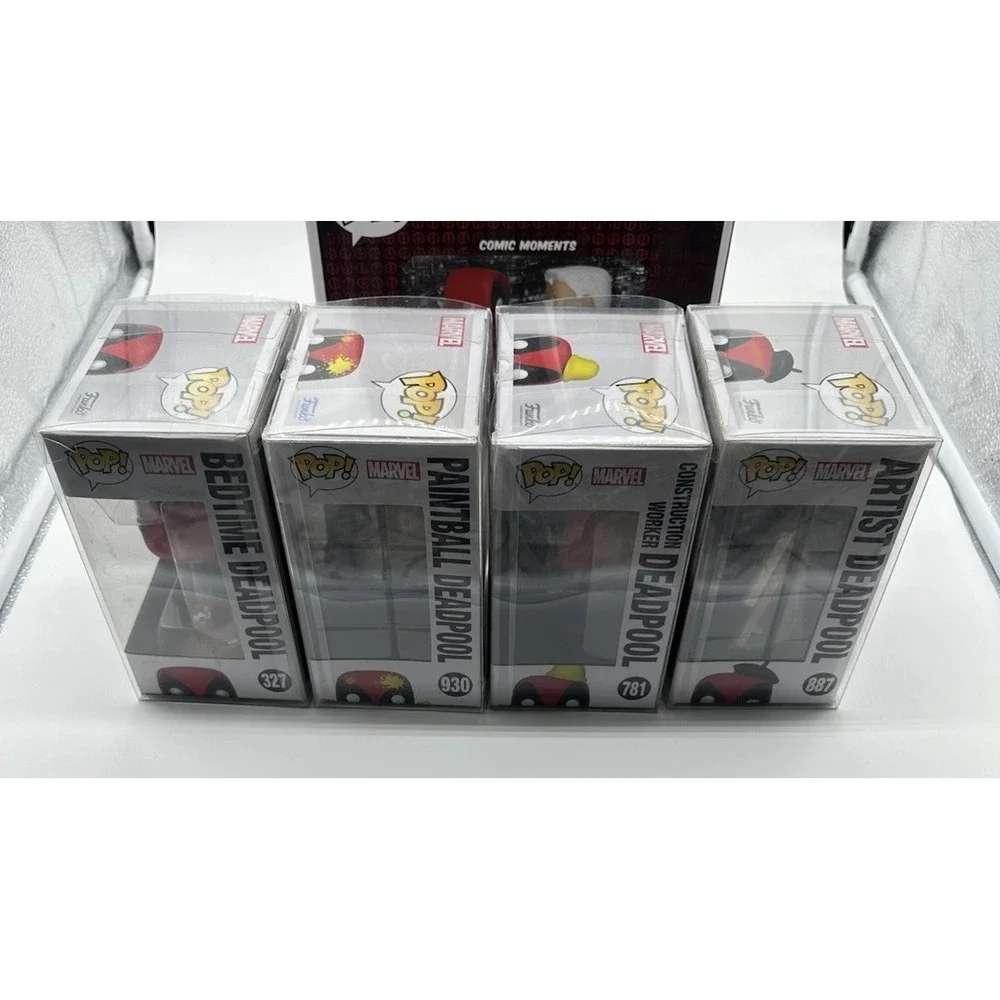 FUNKO POP MARVEL DEADPOOL LOT OF 10 EXCLUSIVES + DEADPOOL VS CABLE #318